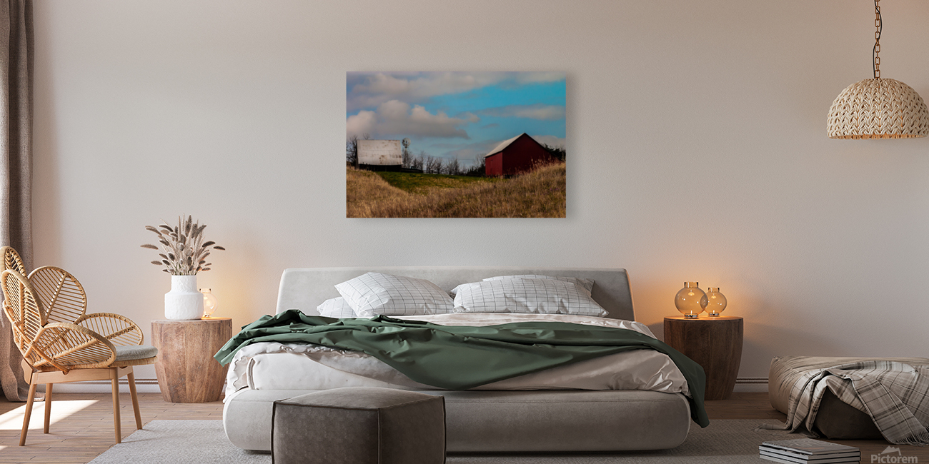 Old Red Barn Reproduction