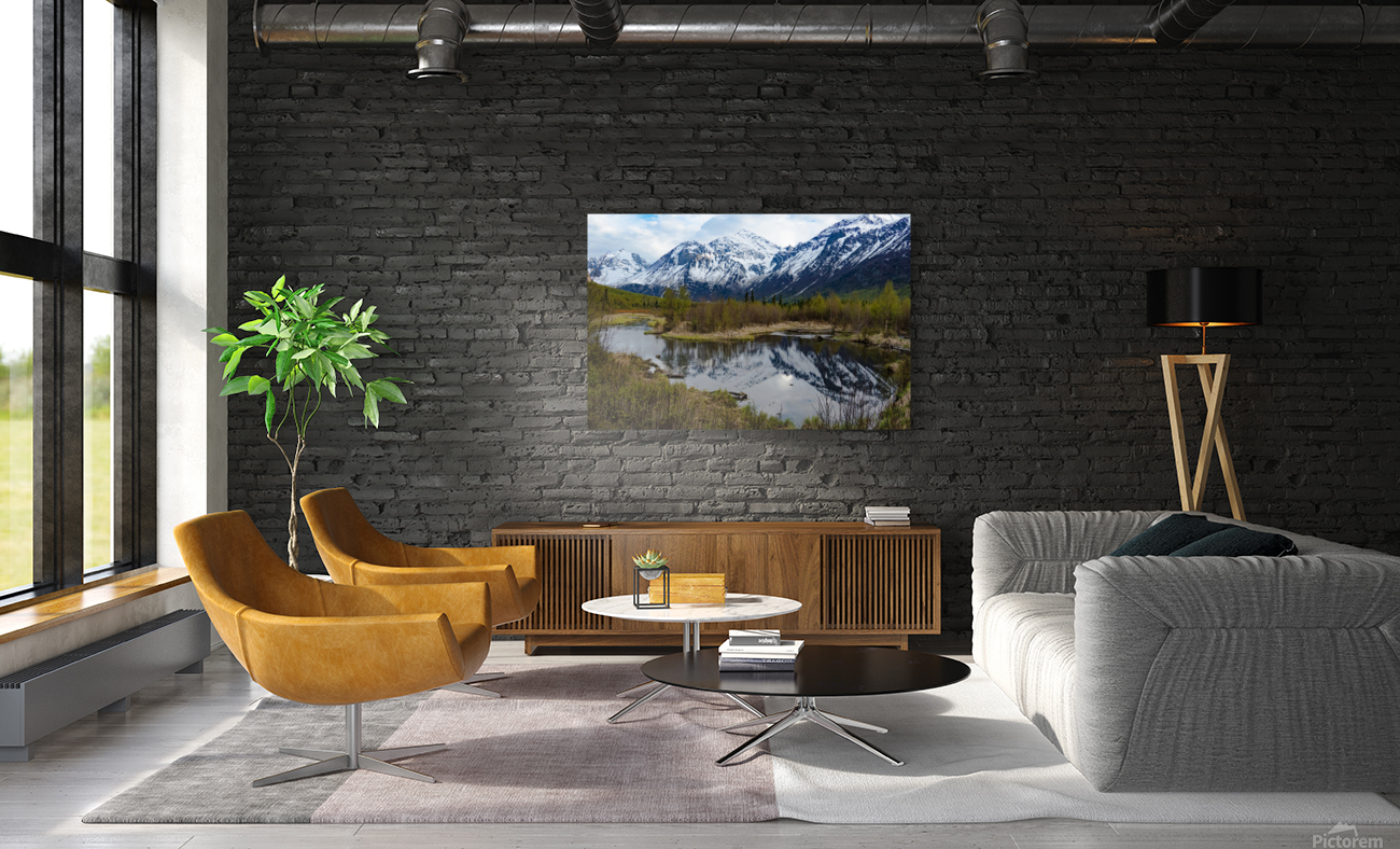 Alaskan Winterscape Reproduction