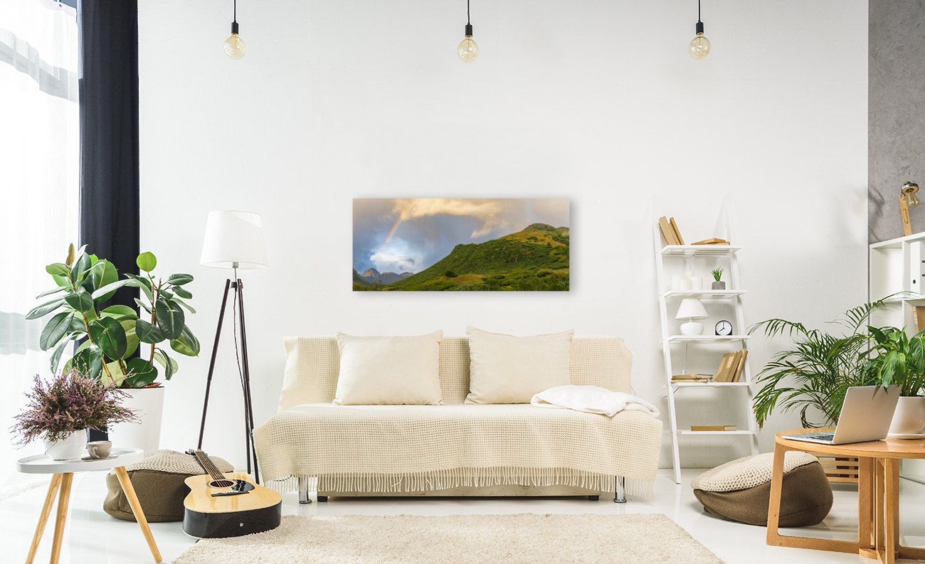 Spring Mountain Rainbow Reproduction