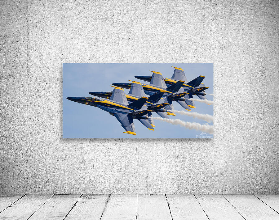 Blue Angels Diamond Stack Wall Preview
