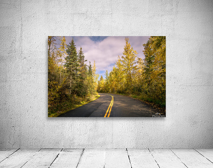 Fall Road Wall Preview