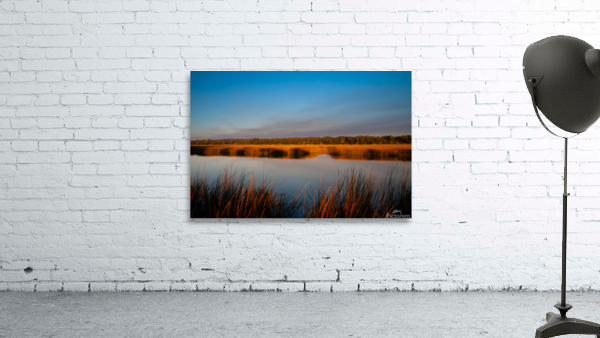 Sunset Over the Marsh Wall Preview
