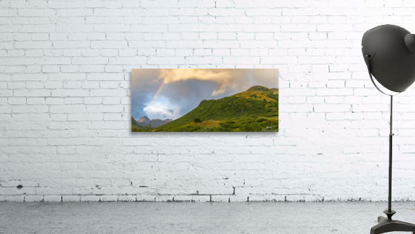 Spring Mountain Rainbow Wall Preview