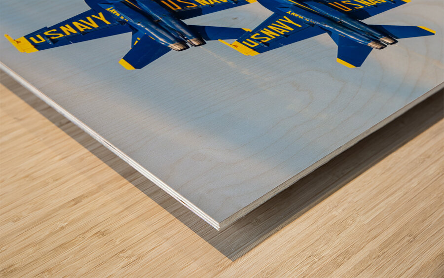 Blue Angel Diamond 1 Wood print