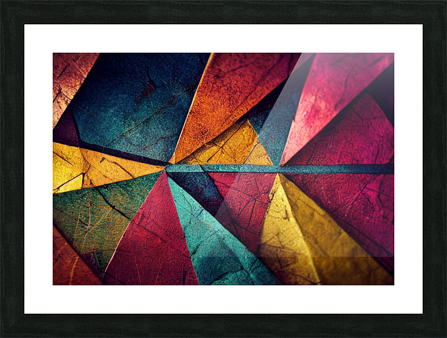 Abstract digital art Picture Frame Printing