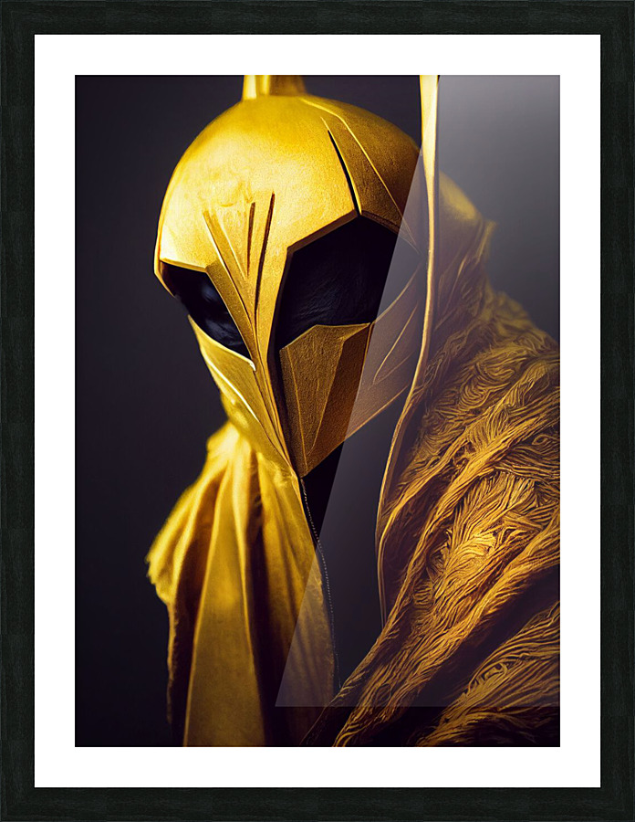 Bunny Assasin Picture Frame print