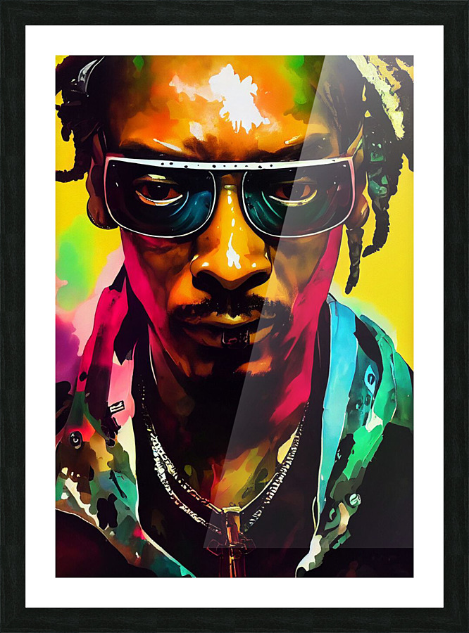 Snoop Dogg Picture Frame print