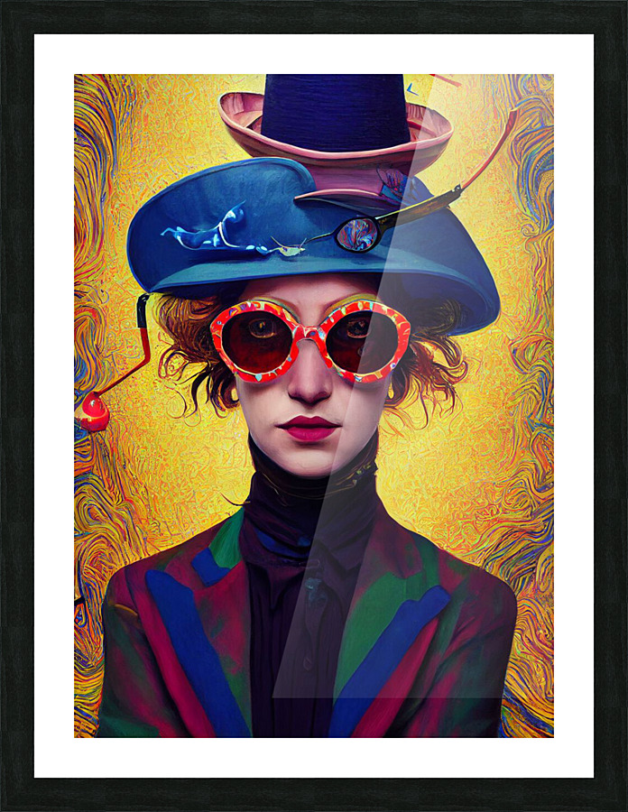 Fear and Loathing Picture Frame print