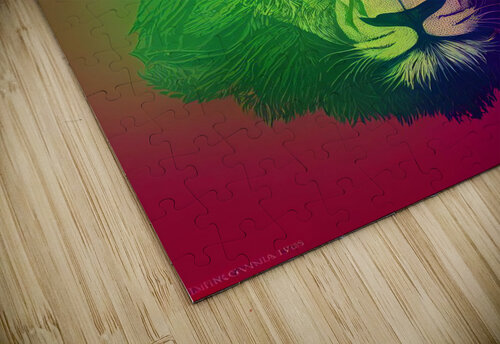Hipster Lion Paul Mitan puzzle