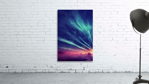 Aurora Borealis Wall Preview