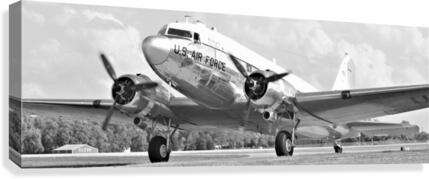 Douglas C47 Airplane Canvas Print