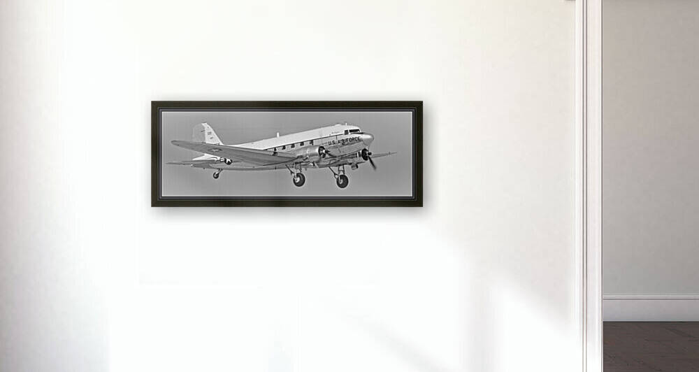 USAF Douglas C47 United States Air Force Airplane by Cameron Wilson Photos
