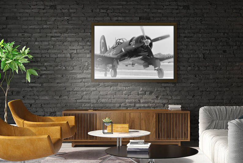 Vought F4U Corsair Airplane by Cameron Wilson Photos