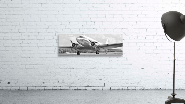 Douglas C47 Airplane Wall Preview