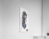 Mostly Bclk and white 4 Acrylic Print