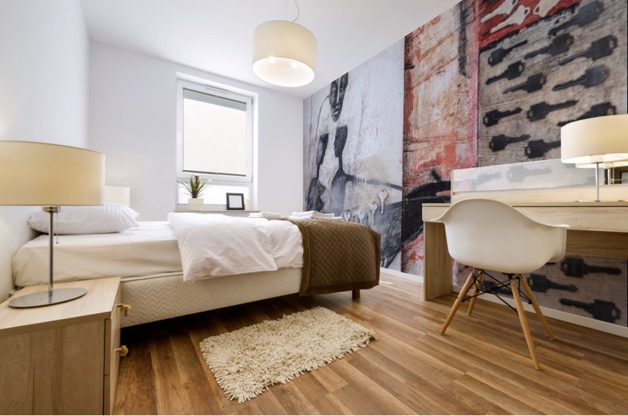 The key Mural print