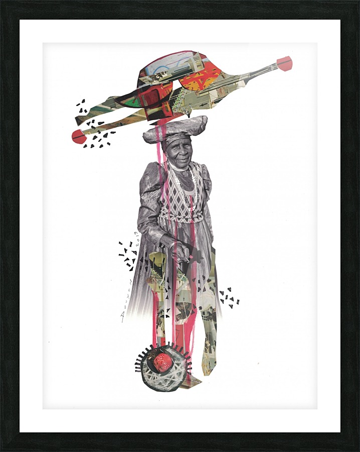 Herero Woman 8 Picture Frame print