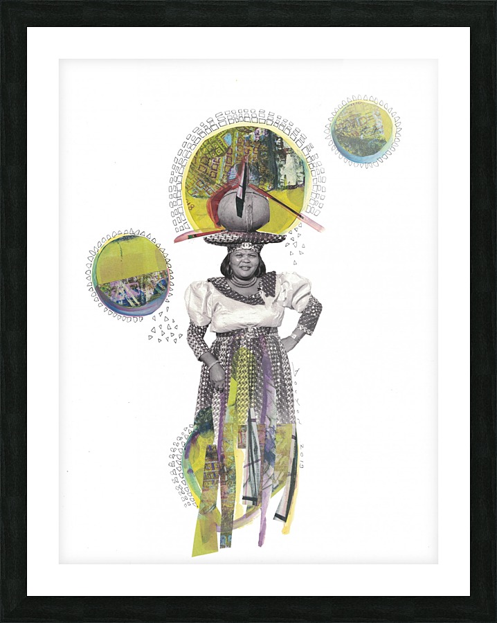 Herero Woman 4 Picture Frame print