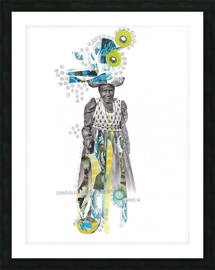 Herero woman 2 Picture Frame print