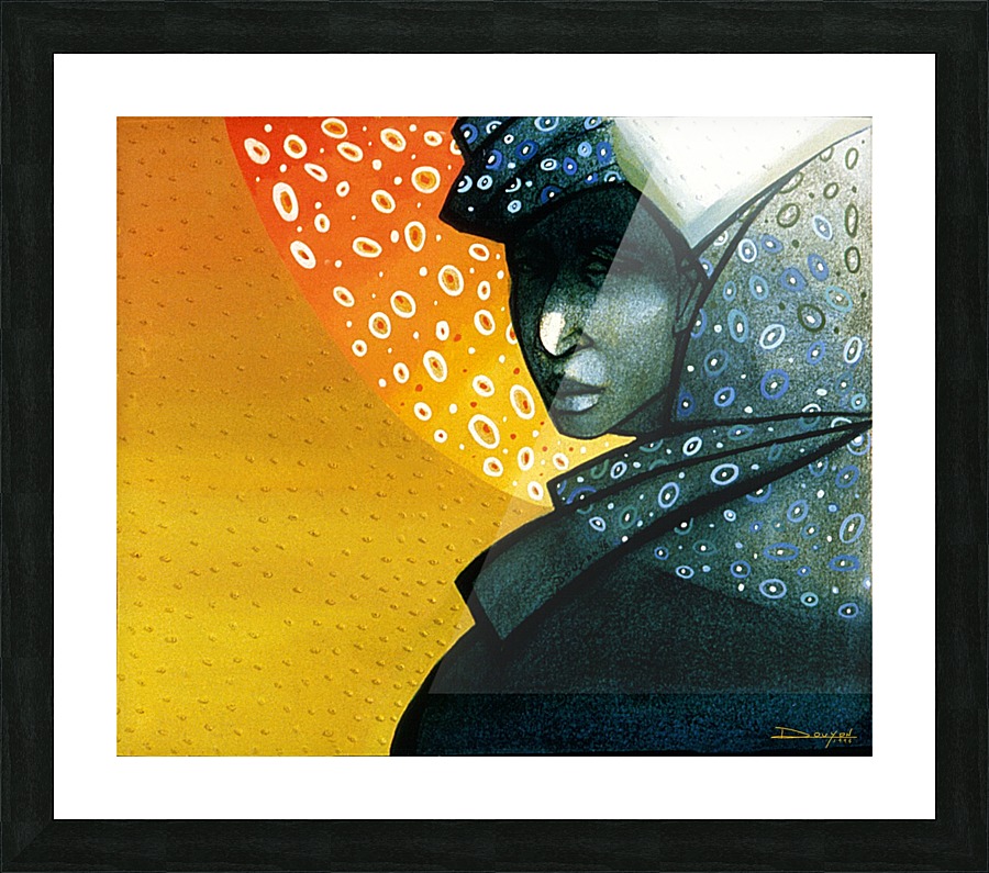 Femme soleil Picture Frame print