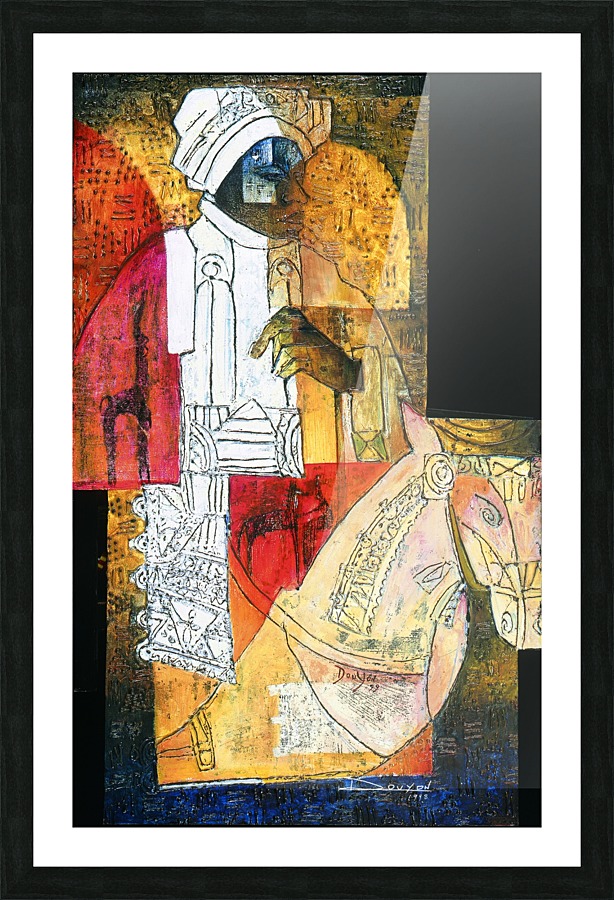 cavalier du sud Picture Frame print