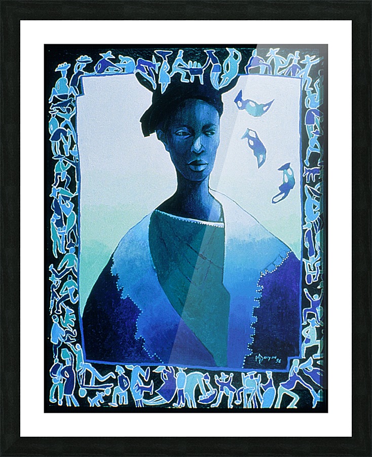 Valse des illusions Picture Frame print