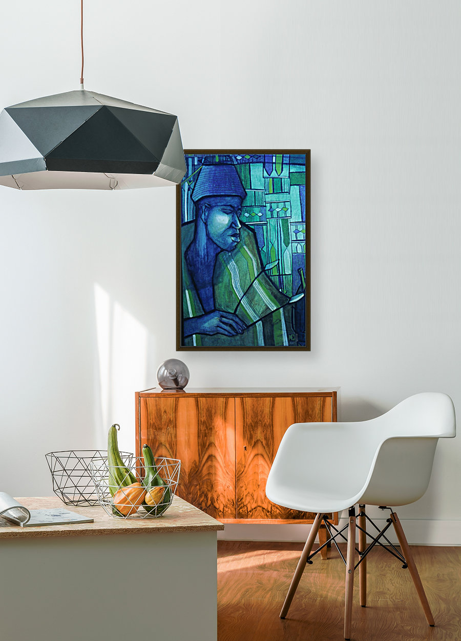 forgé de bleu Reproduction