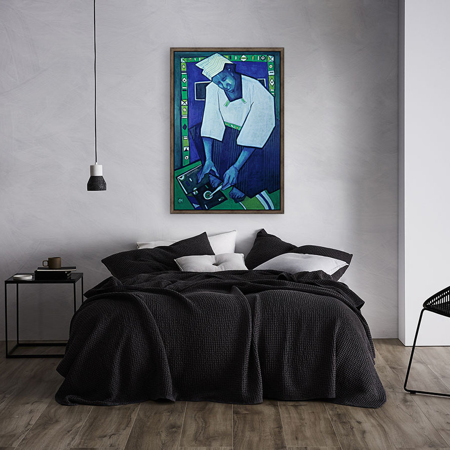 Mozaik bleu Reproduction