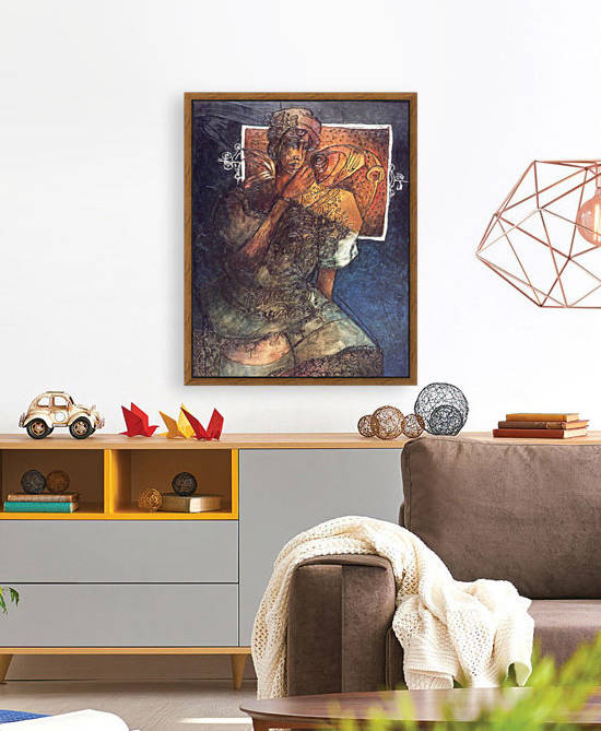 Femme assise by Marie-Denise Douyon