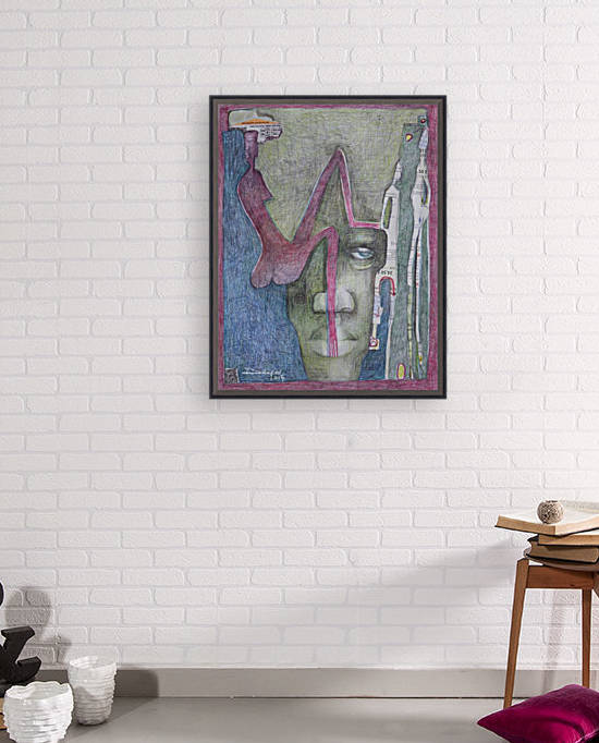le masque 3 by Marie-Denise Douyon