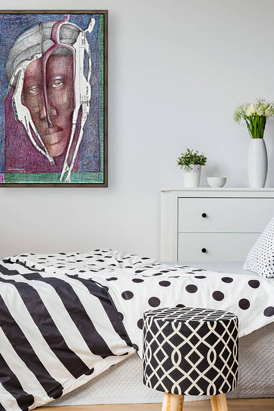 homme au turban by Marie-Denise Douyon
