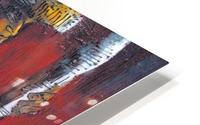 Red Massai HD Metal print
