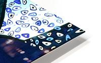 blue fragments HD Metal print