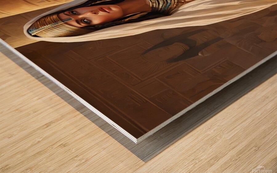 0 A beautiful woman during the reign of the Phara Wood print