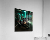 hayabuza Neon night ride Acrylic Print