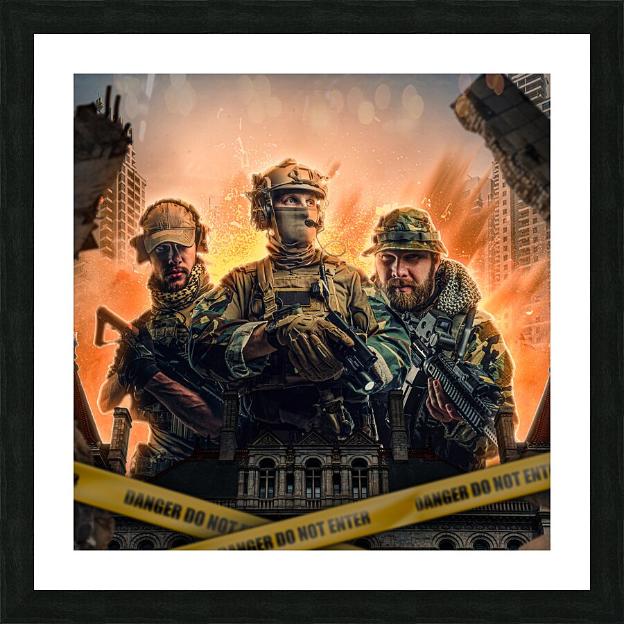 Warzone Picture Frame print