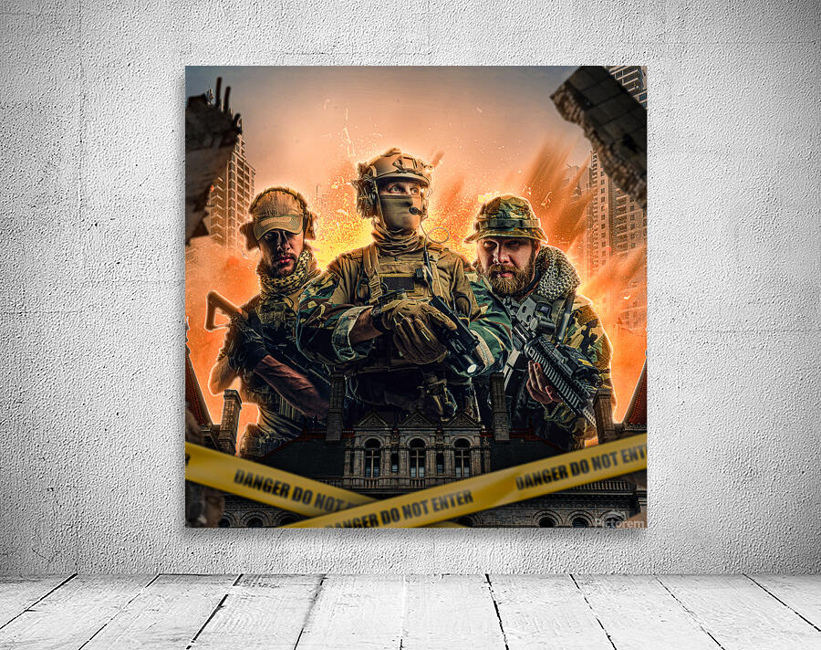 Warzone Wall Preview