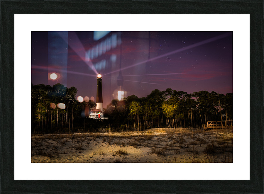 Pensacola Lighthouse Picture Frame print