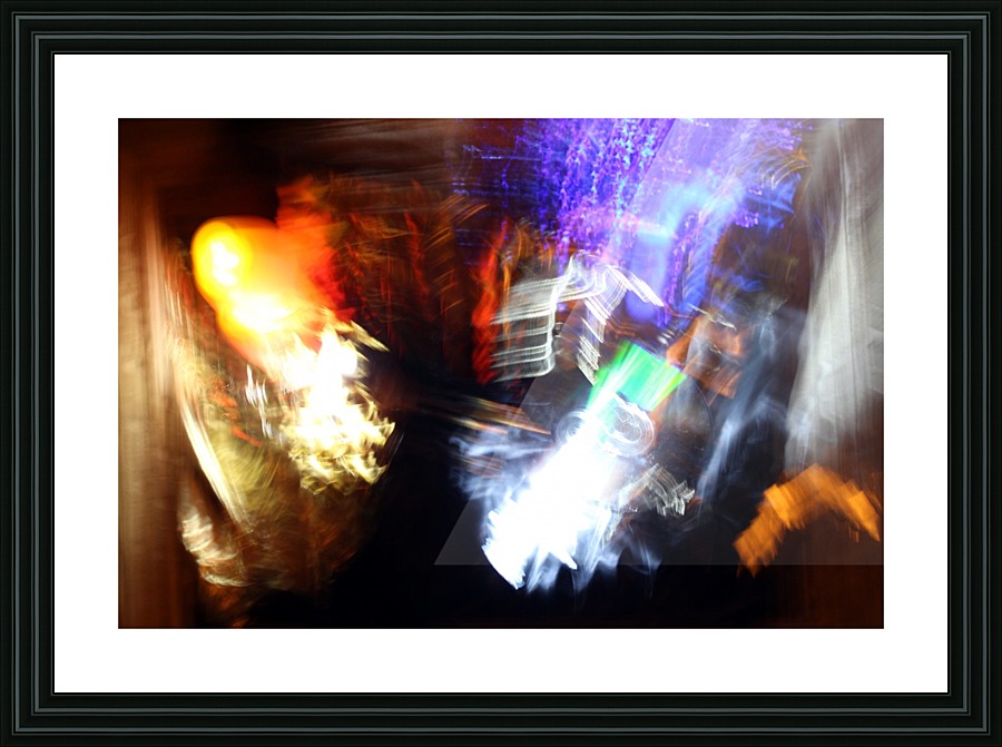 Rainbow Light Picture Frame print