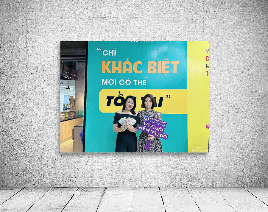 Portrait photo of my sister Wall Preview