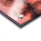 A serene ethereal landscape at dawn where Acrylic print