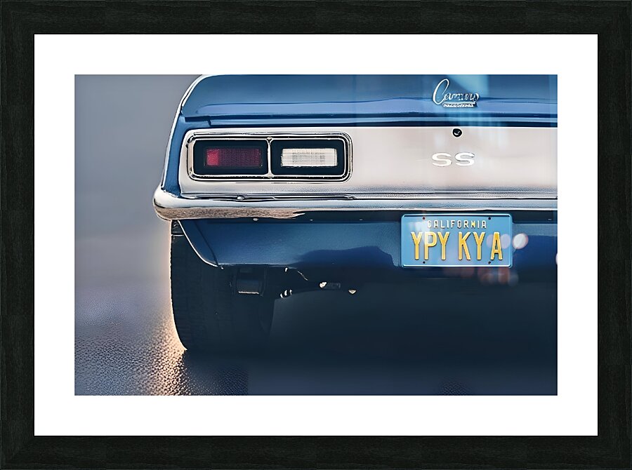 Chevy Camaro Picture Frame print