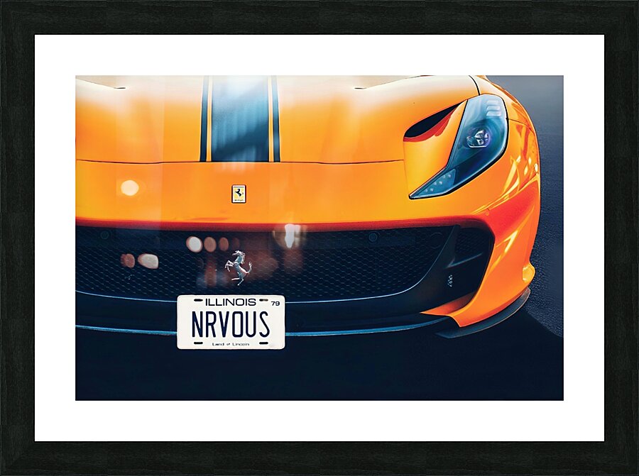 Cool Ferrari  Picture Frame print
