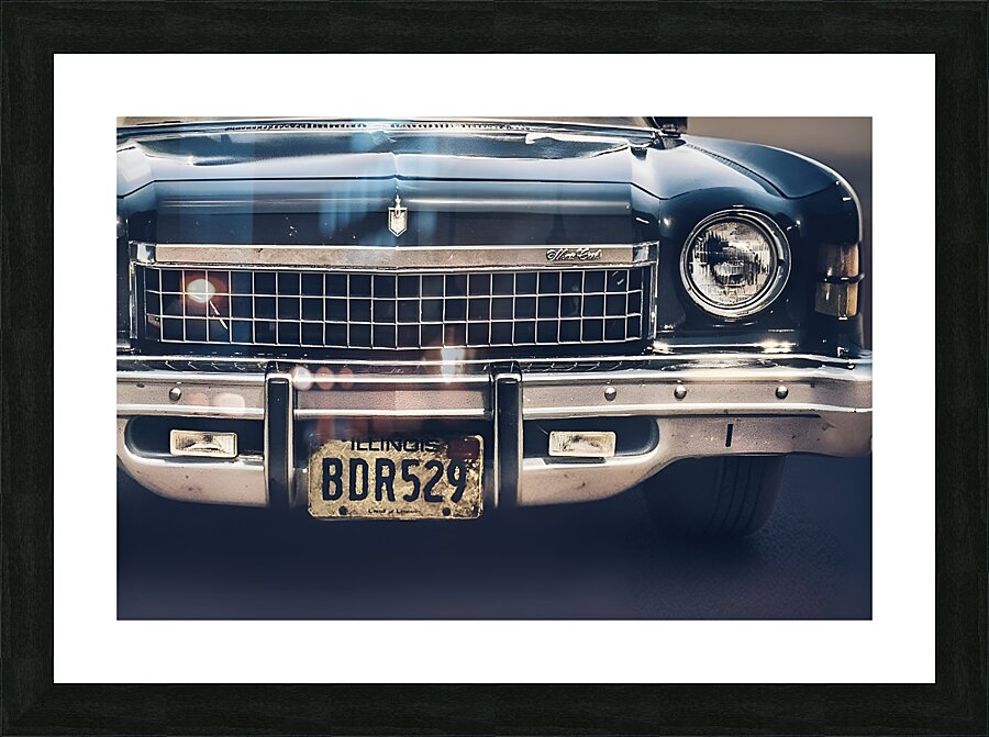 Monte Carlo Picture Frame print