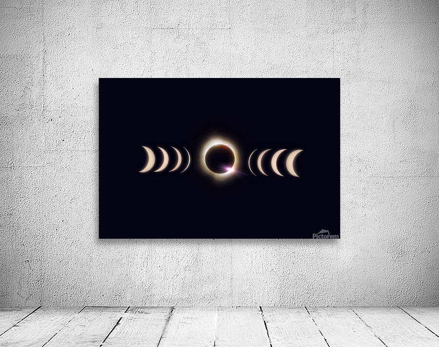Full Solar Eclipse 2024 Wall Preview