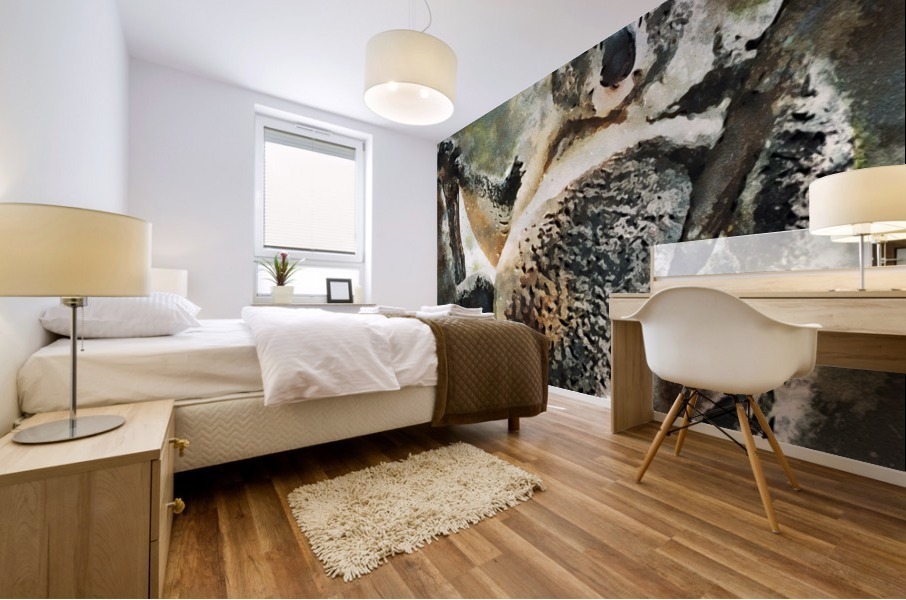 Lazy Mural print