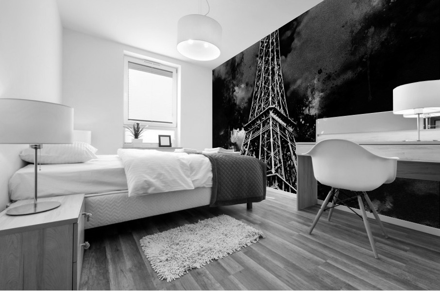 Eiffel Tower Mural print