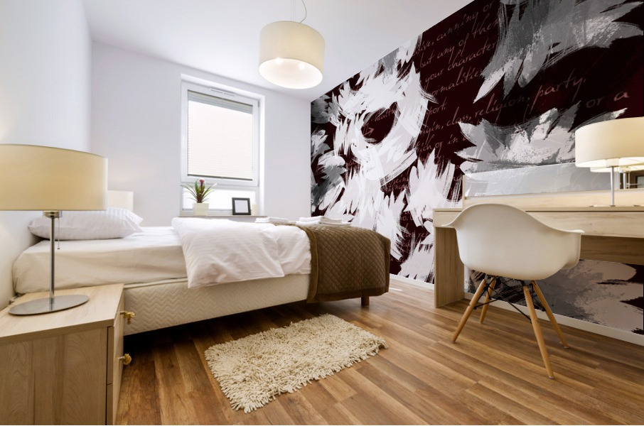 Brush Strokes Mural print