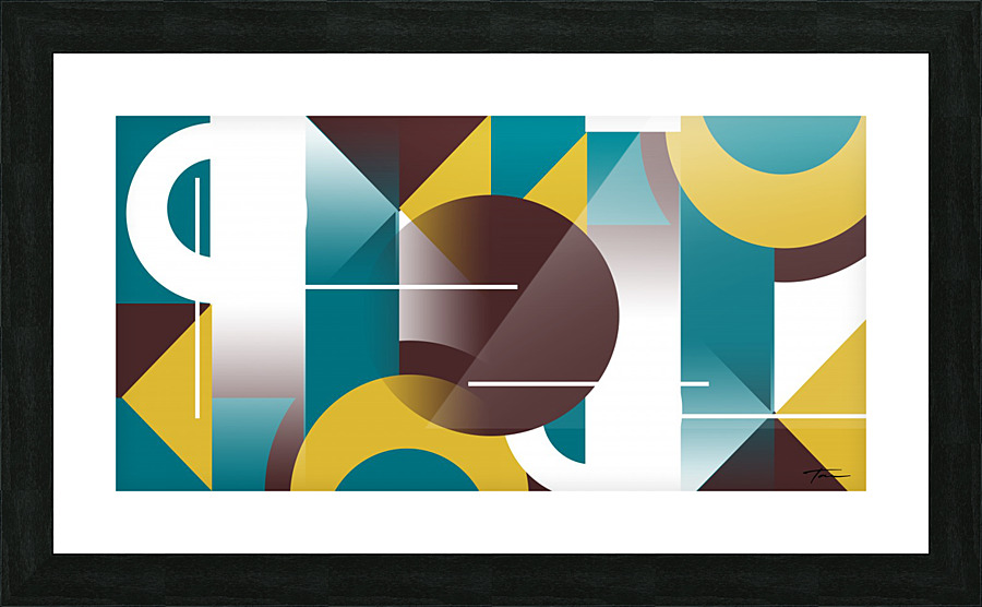 Symmetry Picture Frame print