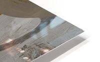 Golden HD Metal print